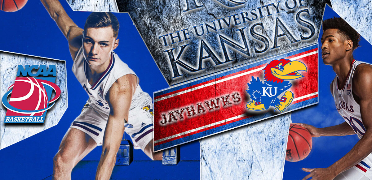 NCAA Basketball Jayhawks Background