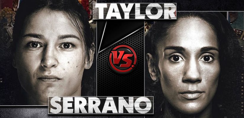 Taylor Vs Serrano Boxing Background